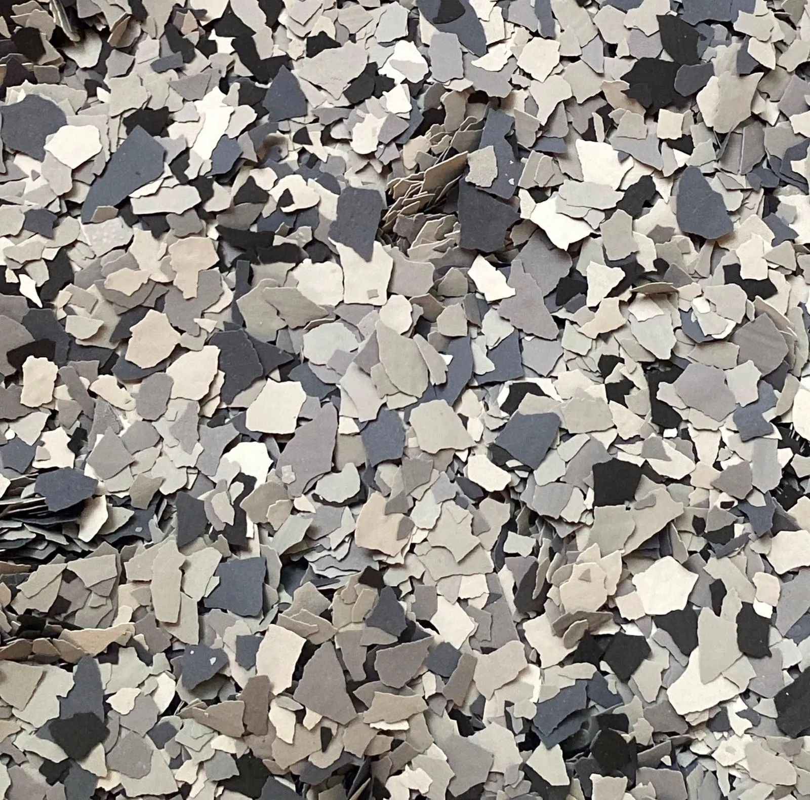 Decorative epoxy flooring flake blend option 2