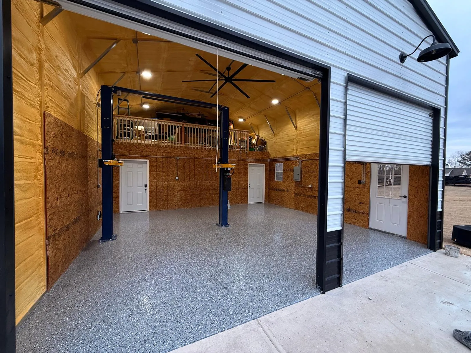 Completed Garage Pro Epoxy flooring project 1