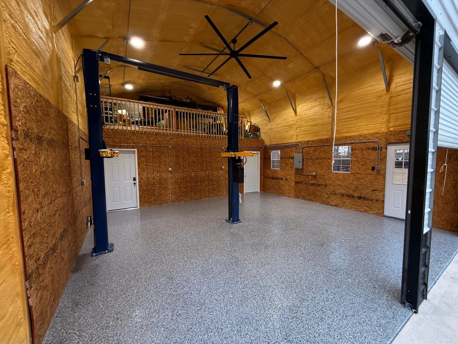 Completed Garage Pro Epoxy flooring project 2